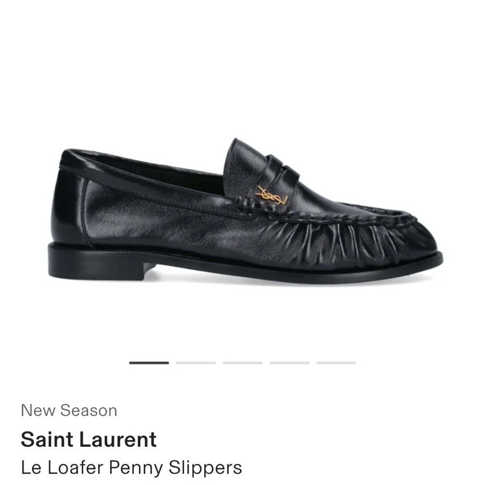 Brand new in box SAINT LAURENT LE LOAFER PENNY LOAFERS